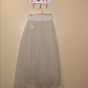 Long White Twill Too-too